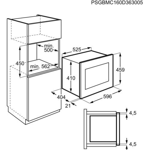 Микроволновая печь Aeg MBE2658DEM